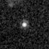 F444W image, 3.2 arcsec across, north up