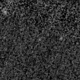 F150W image, 3.2 arcsec across, north up