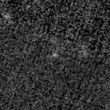 F200W image, 3.2 arcsec across, north up