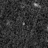 F115W image, 3.2 arcsec across, north up