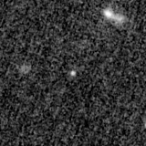 F200W image, 3.2 arcsec across, north up