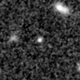 F277W image, 3.2 arcsec across, north up