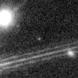 F200W image, 3.2 arcsec across, north up