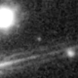 F277W image, 3.2 arcsec across, north up