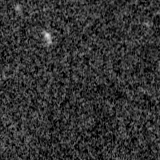 F090W image, 3.2 arcsec across, north up