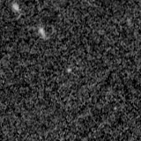 F150W image, 3.2 arcsec across, north up