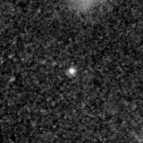 F200W image, 3.2 arcsec across, north up