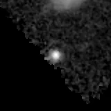 F277W image, 3.2 arcsec across, north up