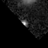 F356W image, 3.2 arcsec across, north up