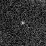 F115W image, 3.2 arcsec across, north up