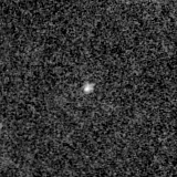 F150W image, 3.2 arcsec across, north up