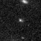 F115W image, 3.2 arcsec across, north up