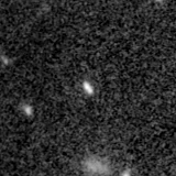 F115W image, 3.2 arcsec across, north up