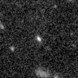 F200W image, 3.2 arcsec across, north up