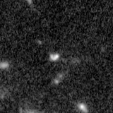 F115W image, 3.2 arcsec across, north up