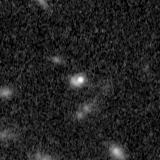 F200W image, 3.2 arcsec across, north up