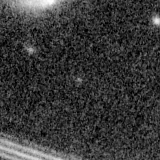 F150W image, 3.2 arcsec across, north up
