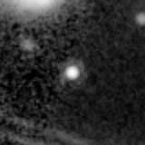 F444W image, 3.2 arcsec across, north up