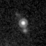 F444W image, 3.2 arcsec across, north up