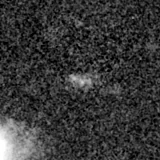 F115W image, 3.2 arcsec across, north up