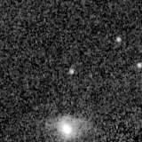 F200W image, 3.2 arcsec across, north up