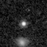 F444W image, 3.2 arcsec across, north up