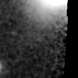 F277W image, 3.2 arcsec across, north up