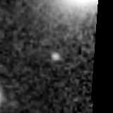 F444W image, 3.2 arcsec across, north up