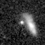F356W image, 3.2 arcsec across, north up