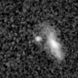 F410M image, 3.2 arcsec across, north up