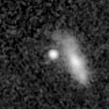 F444W image, 3.2 arcsec across, north up