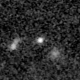 F356W image, 3.2 arcsec across, north up