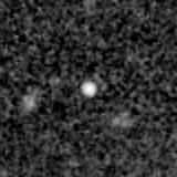 F444W image, 3.2 arcsec across, north up