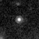 F444W image, 3.2 arcsec across, north up