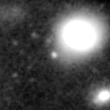 F277W image, 3.2 arcsec across, north up