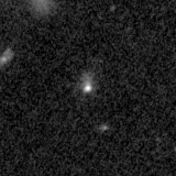 F090W image, 3.2 arcsec across, north up
