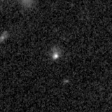 F115W image, 3.2 arcsec across, north up