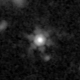 F277W image, 3.2 arcsec across, north up