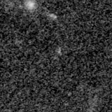 F090W image, 3.2 arcsec across, north up