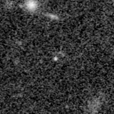 F200W image, 3.2 arcsec across, north up