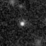 F444W image, 3.2 arcsec across, north up