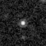F444W image, 3.2 arcsec across, north up