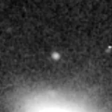 F356W image, 3.2 arcsec across, north up