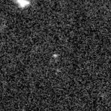 F115W image, 3.2 arcsec across, north up