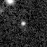 F444W image, 3.2 arcsec across, north up