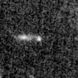 F115W image, 3.2 arcsec across, north up