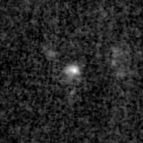 F115W image, 3.2 arcsec across, north up