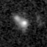 F444W image, 3.2 arcsec across, north up