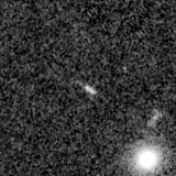 F115W image, 3.2 arcsec across, north up