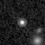 F444W image, 3.2 arcsec across, north up